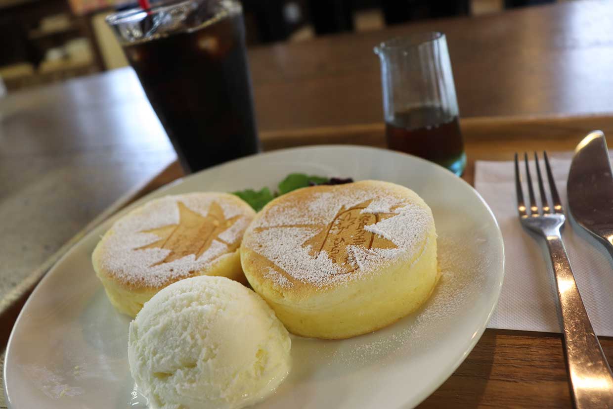 Pancakes at Cafe Kaede