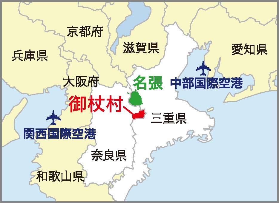 Map - Mitsue Village