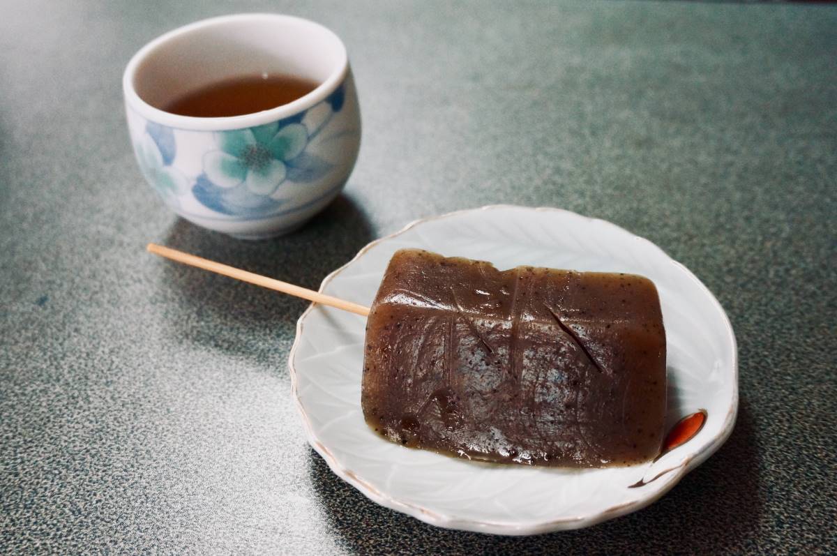 Konnyaku-ni or simmered konjac