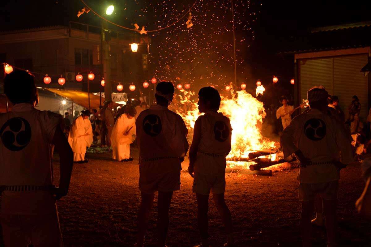 愛宕の火祭り