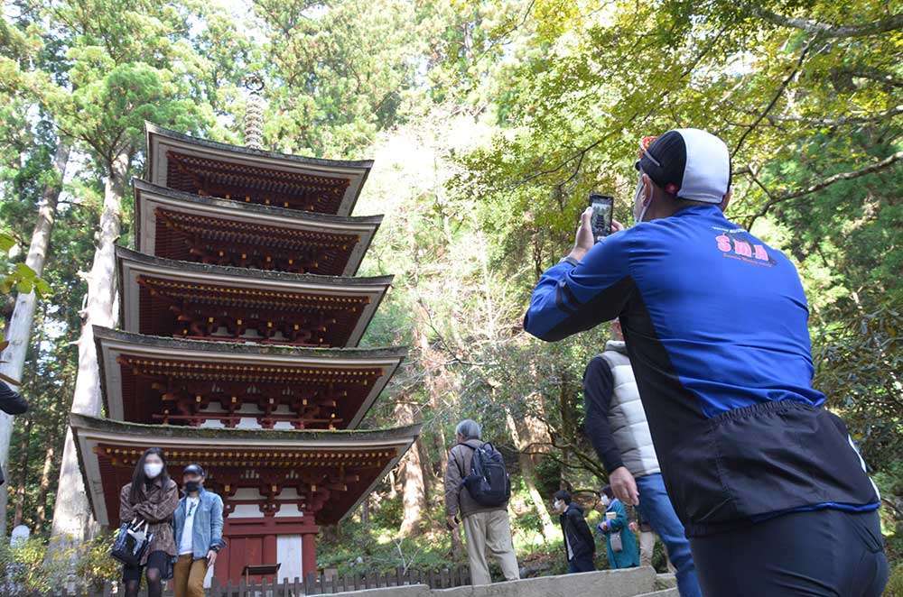 Five-storied pagoda at Murou-ji Temple