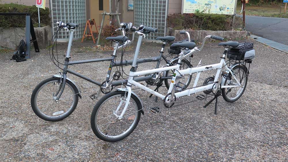 Tandem bikes