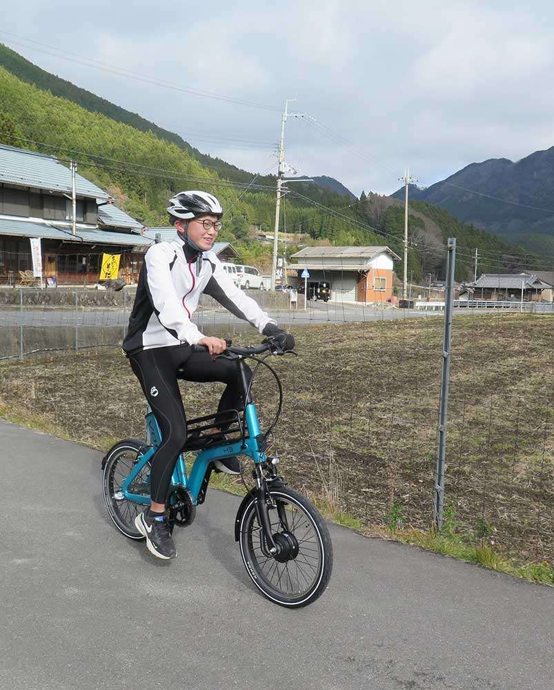 Riding in Soni Village