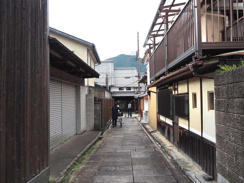 Narrow streets in Uda-Matsuyama