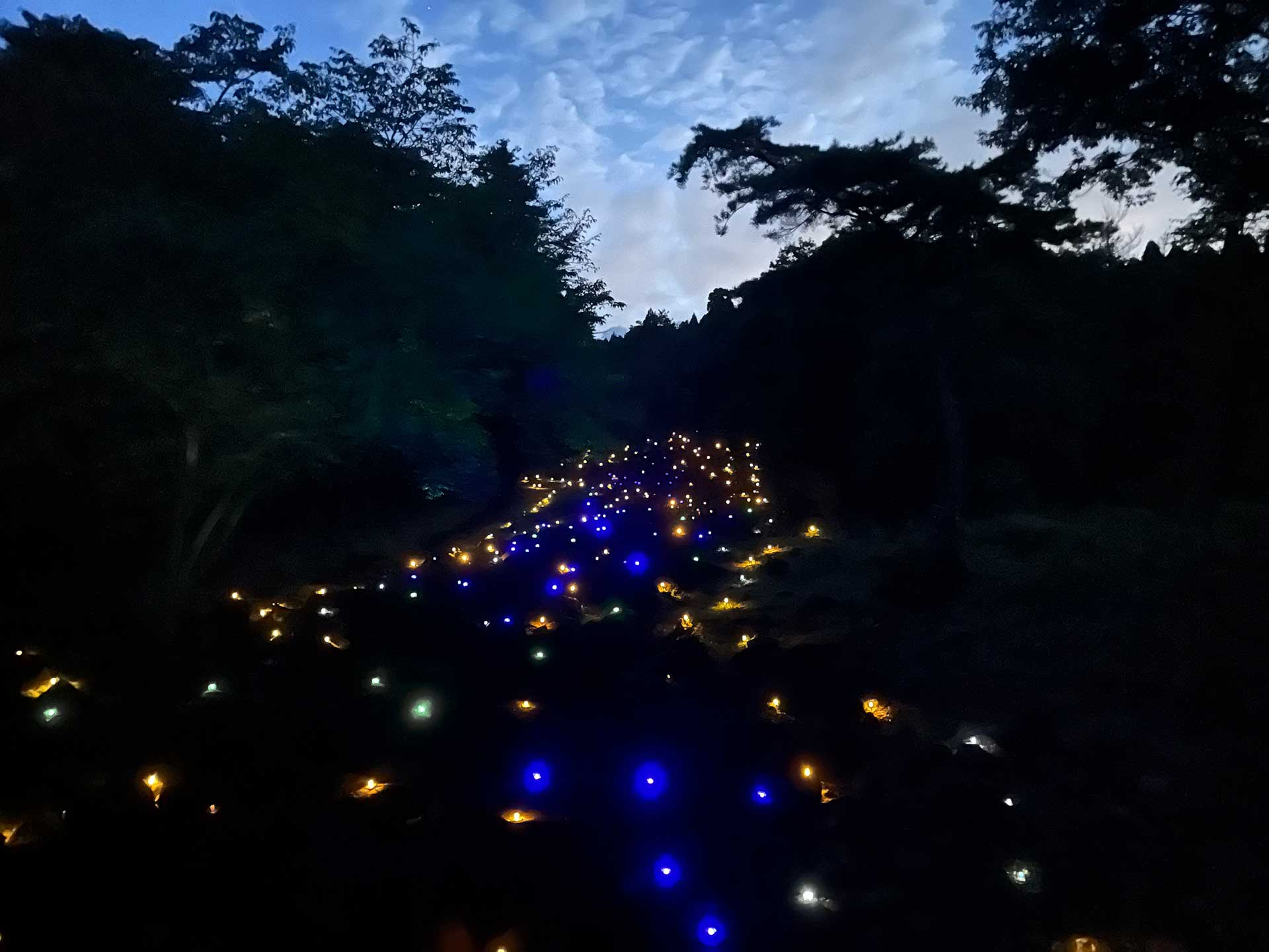 Nabekura Valley Summer Lights