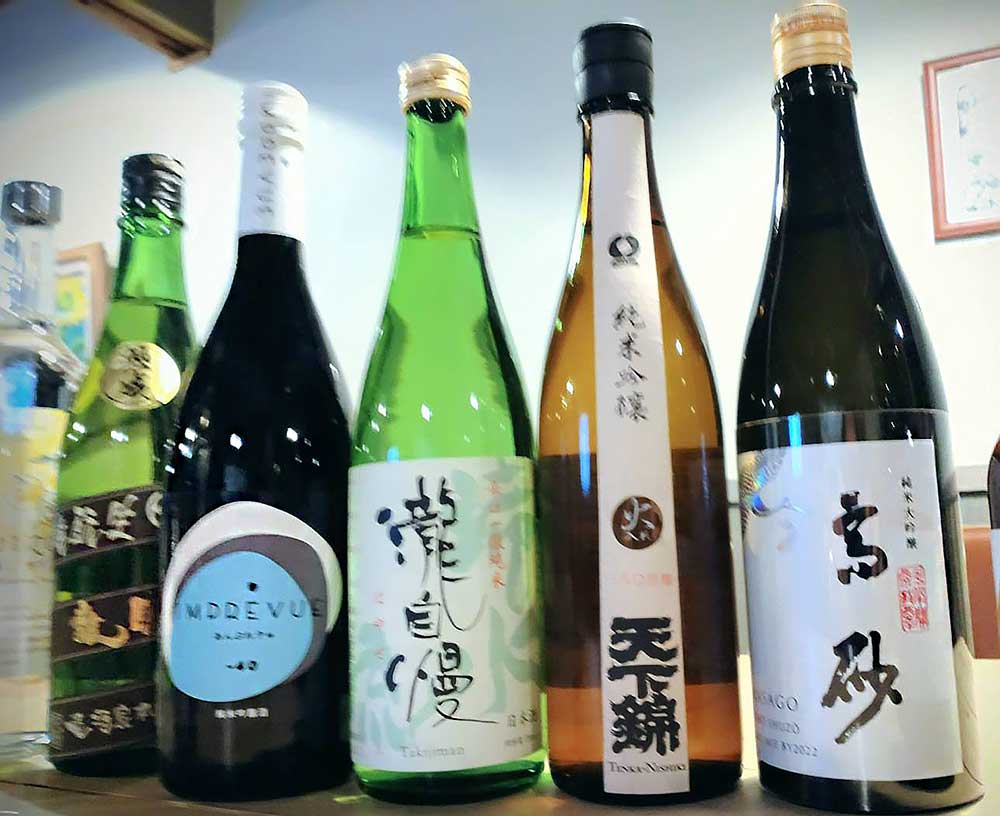 お酒ラインナップ