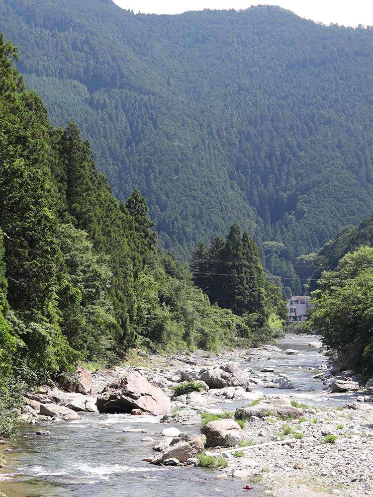 東吉野村の美しい景色