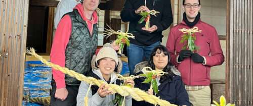 Japanese new year preparation / 農家のお正月準備