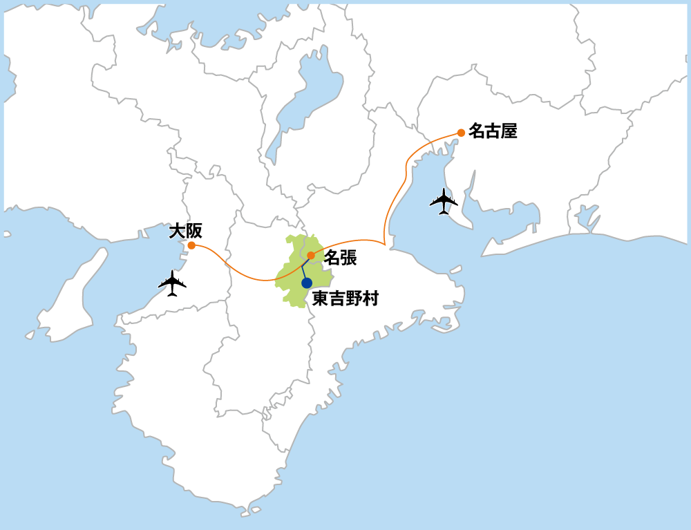 東吉野村へ